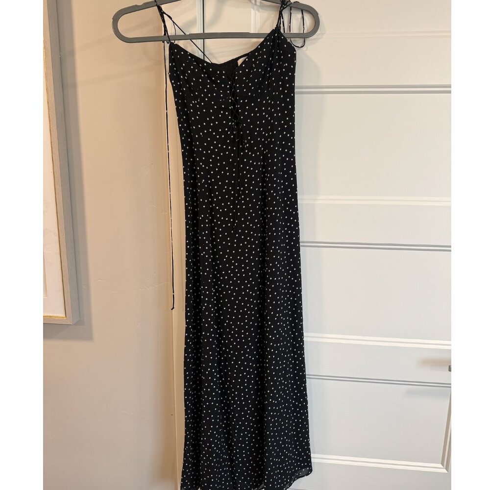 NWOT Reformation Polka Dot Maxi Dress